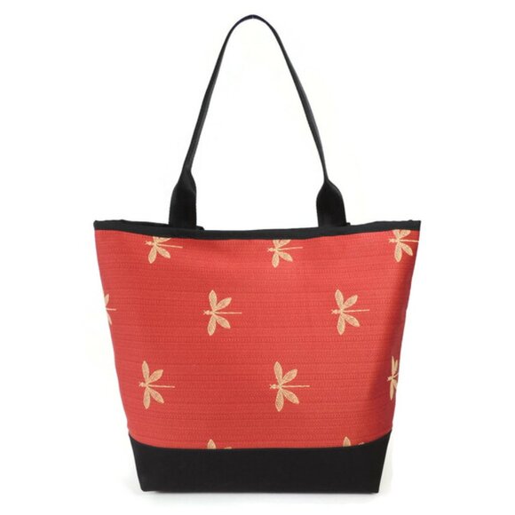 Sally Spicer Signature Tote Bags in Dragonfly Red by Spicer Bags - Picture 1 of 3